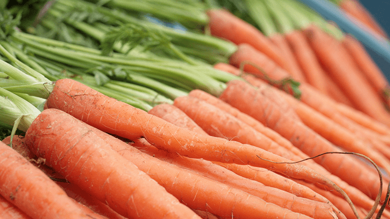 Carrots and other orange produce for better eye sight