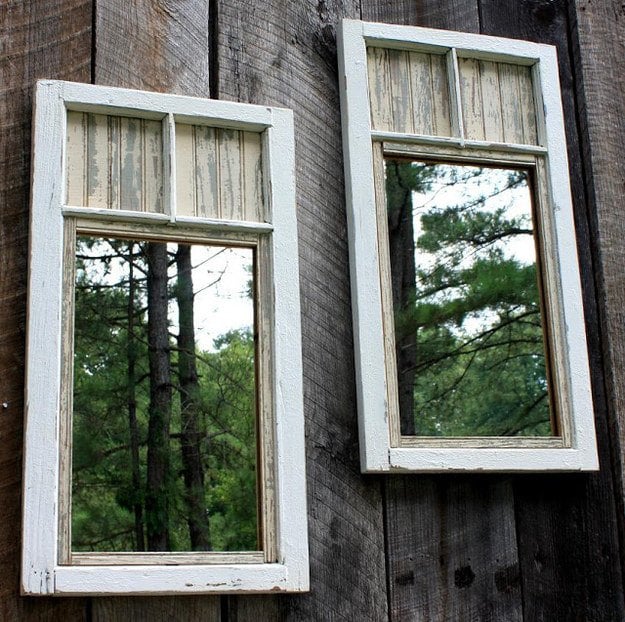 30 Budget Backyard Diy Ideas That Will, How Do You Make A Mirror Look Like Window