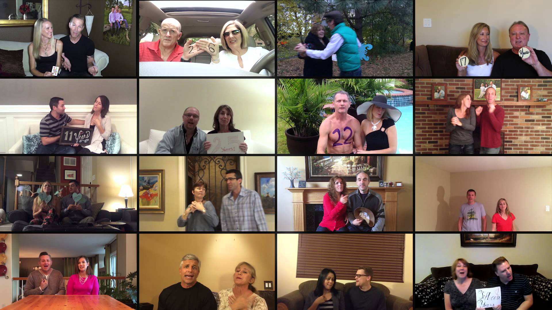 This Video of Numerous Real Couples Remind Us How Wonderful Love Is