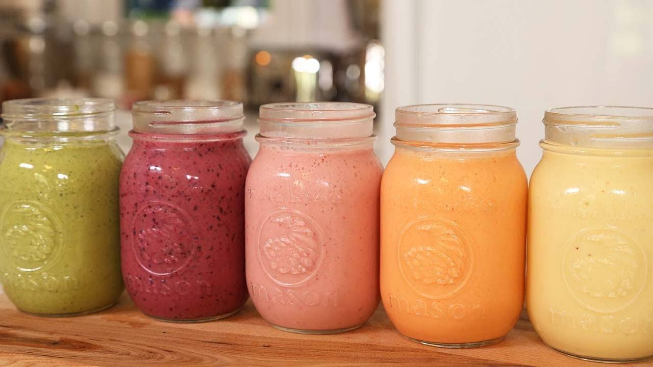 Make These 5 Healthy Smoothies To Boost Your 5 Weekdays