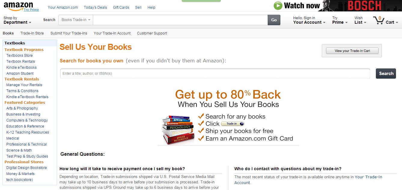 Amazon sell books