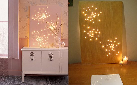 Fairylights And A Canvas