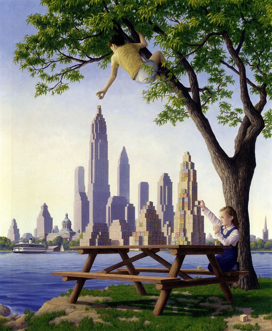 magic-realism-paintings-rob-gonsalves-11__880