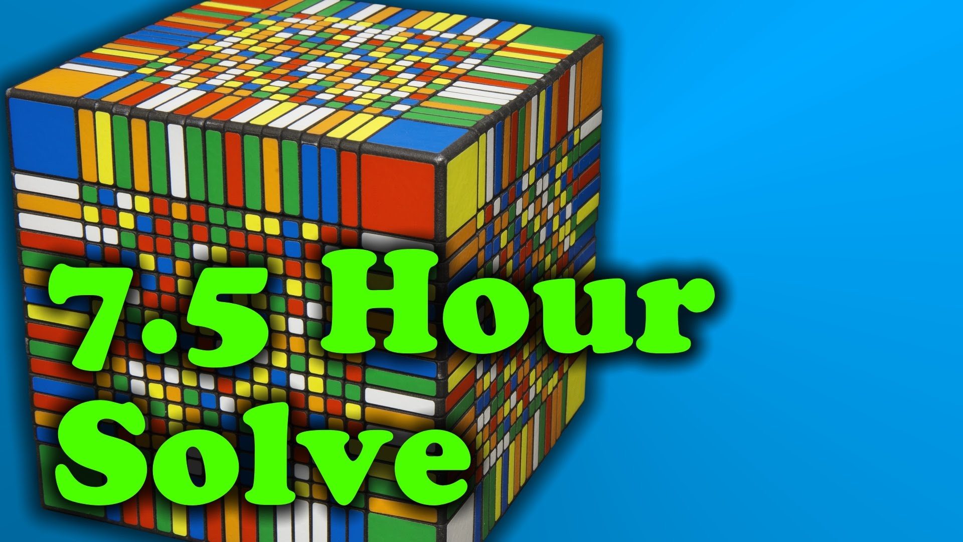 Watch How The Hardest Rubik’s Cube Was Solved In 7 Hours