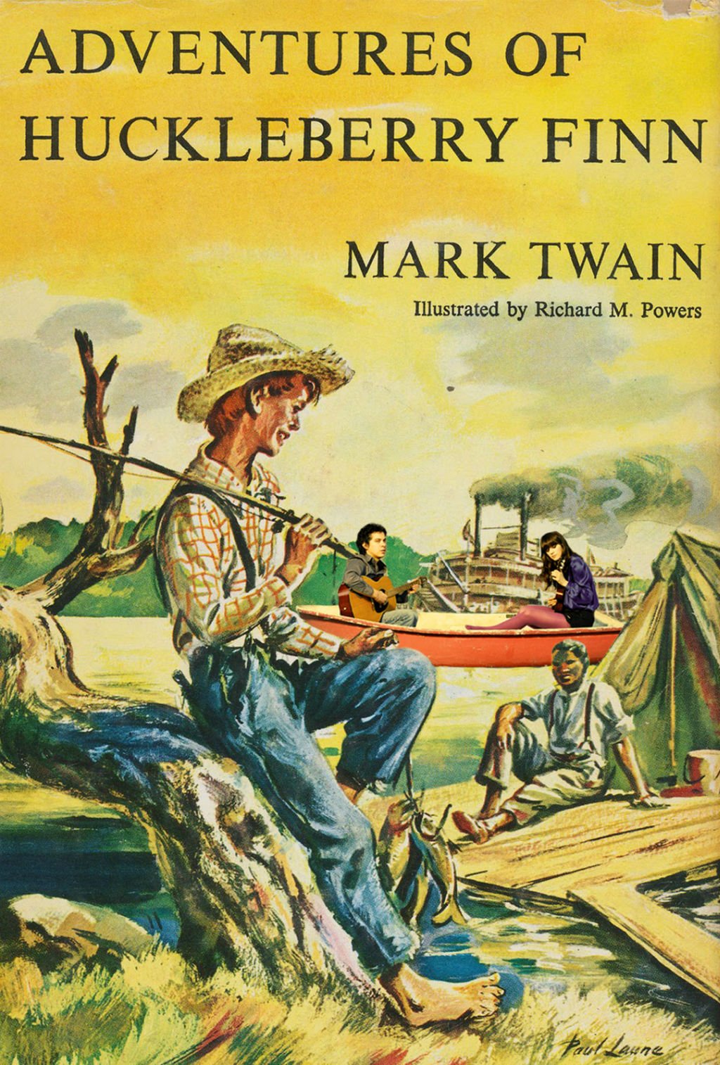 The Adventures of Huckleberry Finn, by Mark Twain - book that everyone should read