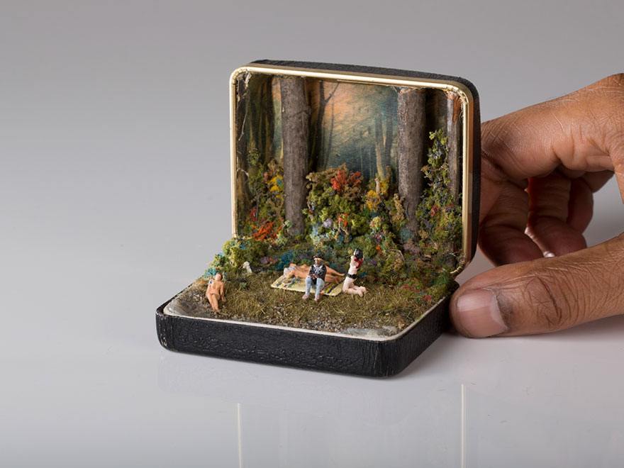 A Whole New World Built In Vintage Ring Boxes
