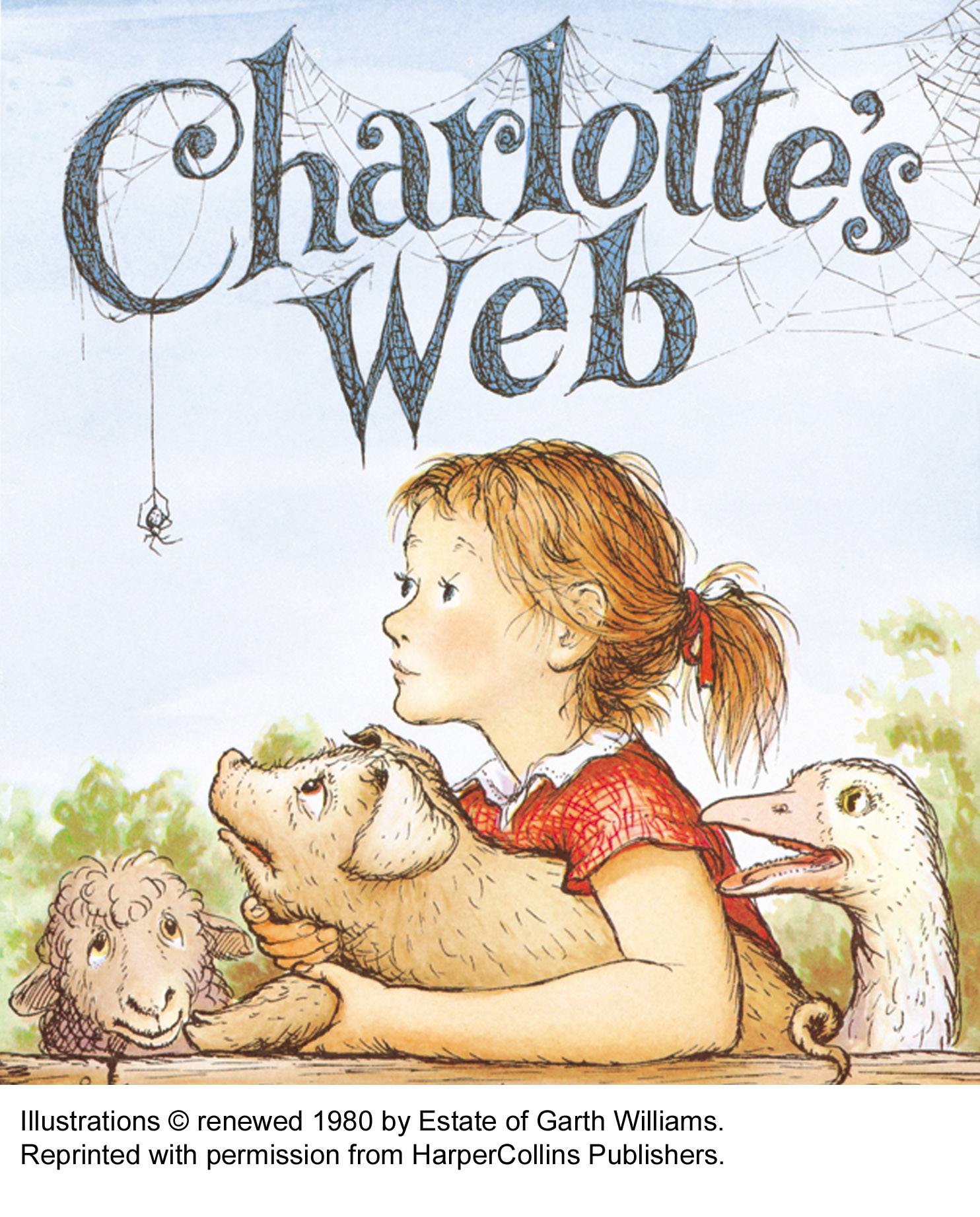 Charlotte's Web, by E.B. White most interesting book