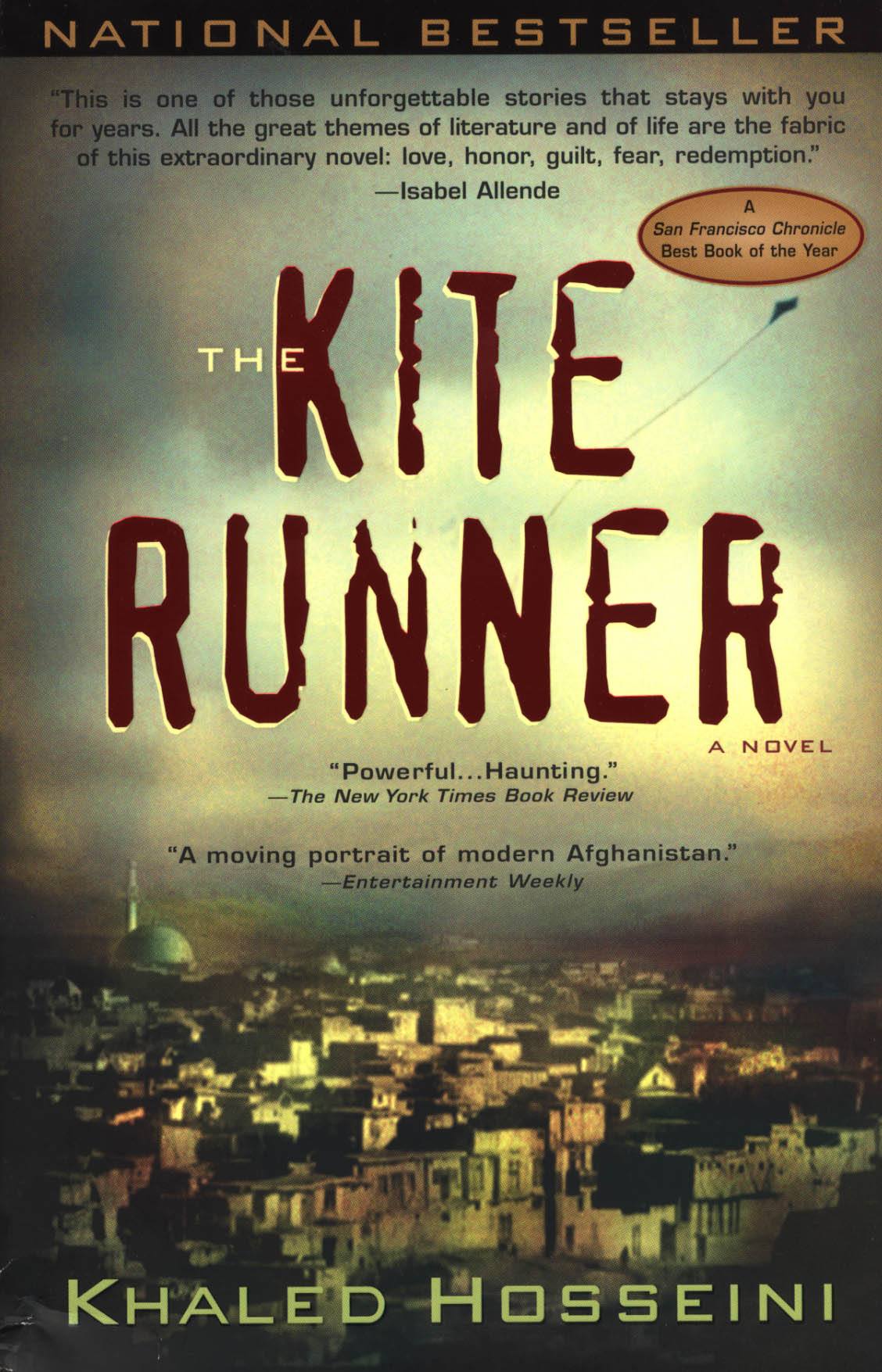 The Kite Runner most interesting book by Khaled Hosseini