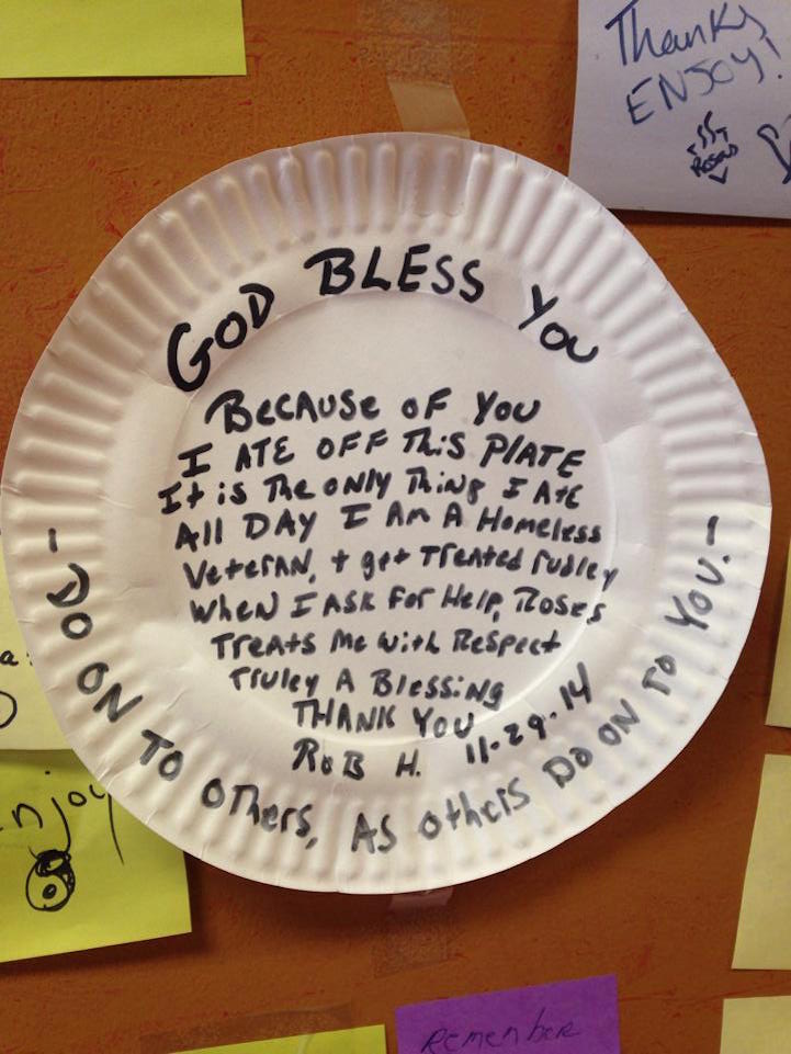 Thank You Plate