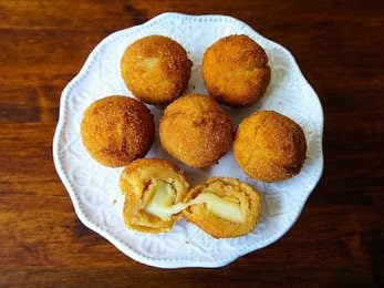 Fried Potato Cheese Balls