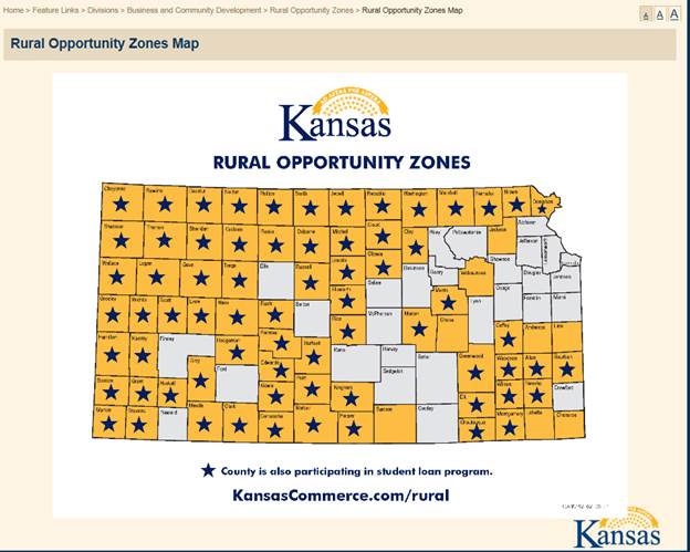 KS Rural Opportunity Zones graphic