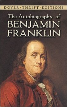 The Autobiography of Benjamin Franklin by Benjamin Franklin - Best autobiography