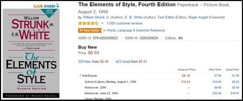 The Elements of Style Book