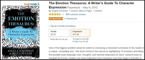 The Emotion Thesaurus - Guide to Character
