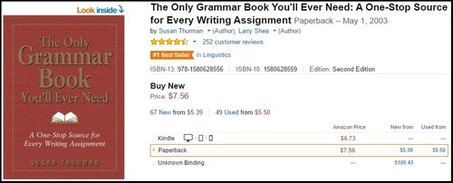 The Only Grammar Book You