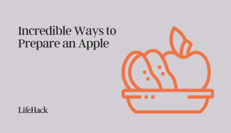 ways to prepare an apple