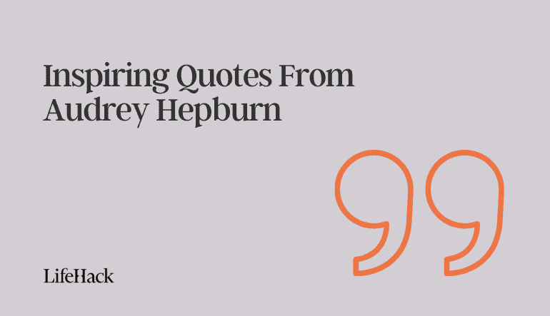 Inspiring Quotes From Audrey Hepburn