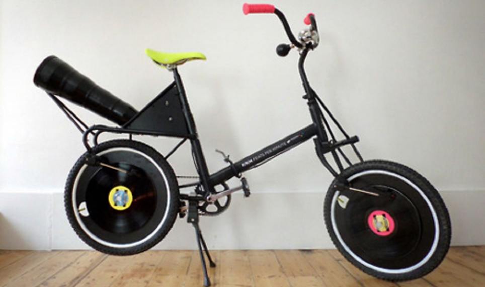 This Cute Bike Can Play Music On Its Wheels