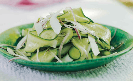 Cucumber Coconut Salad
