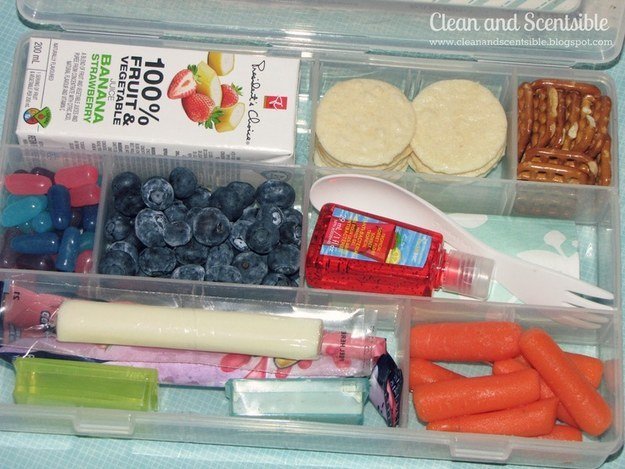 bead container snack case