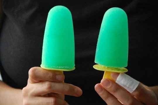 gelatin ice pop
