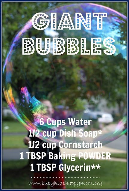 huge bubbles