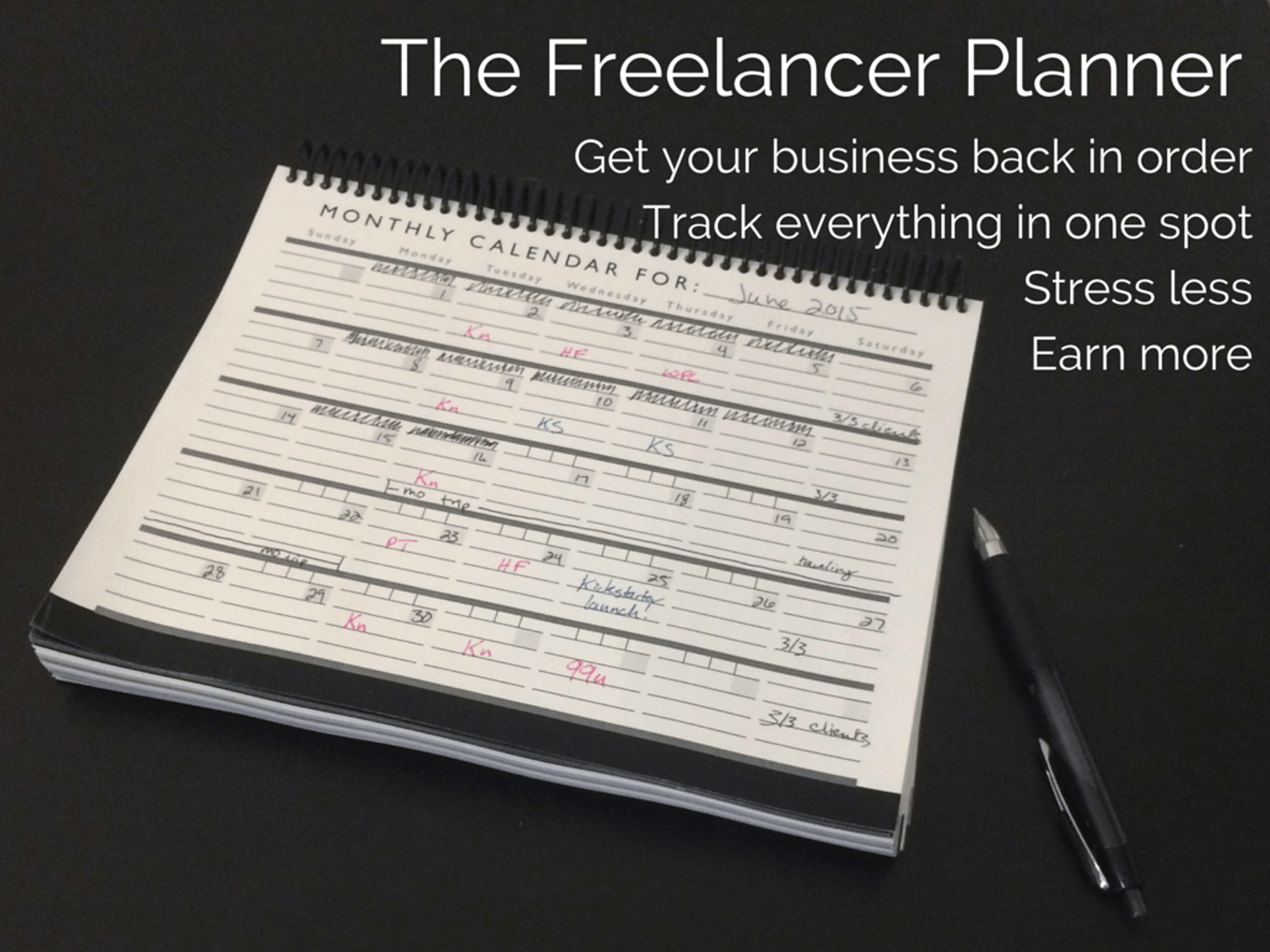 The Freelancer Planner