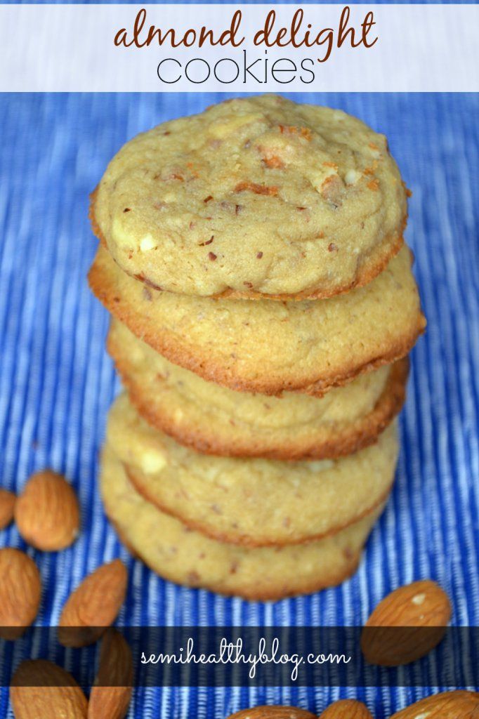 almond delight cookies // 18 fabulous cookie recipes to satisfy your sweet tooth