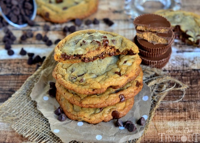 reeses stuffed cookies recipe // 18 fabulous cookie recipes to satisfy your sweet tooth