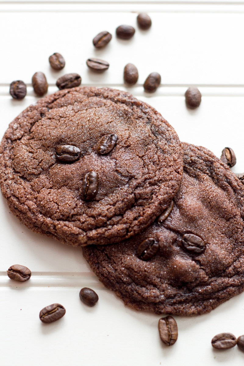 chewy double chocolate espresso cookies recipe // 18 fabulous cookie recipes to satisfy your sweet tooth