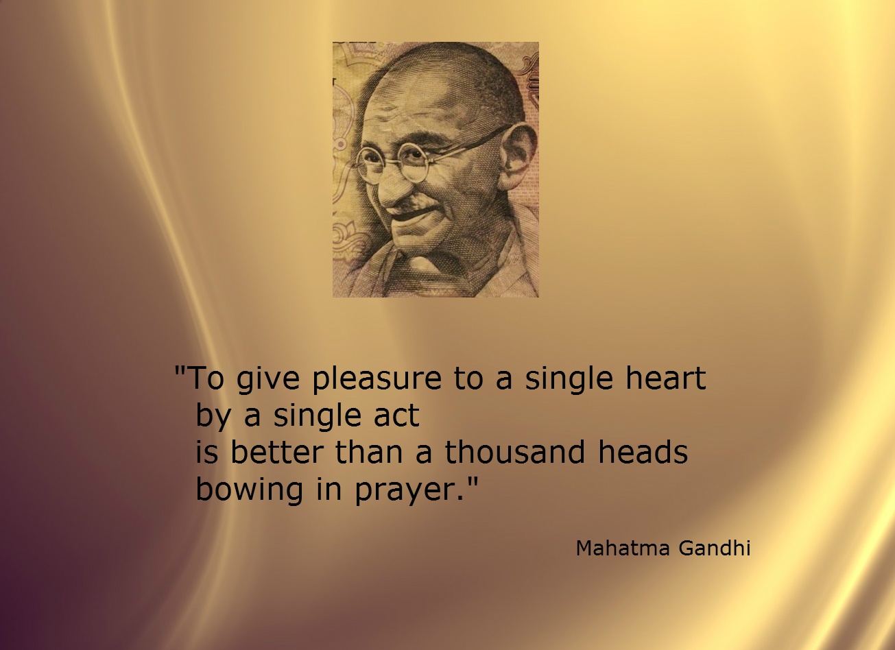 Gandhi prayer