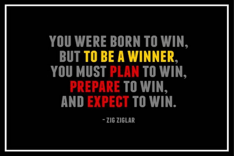 You were born to win