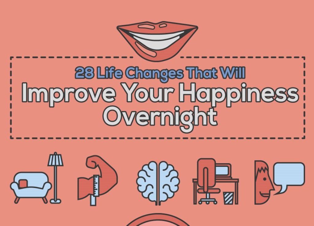 28 Small Changes That Can Make Your Life Much Happier