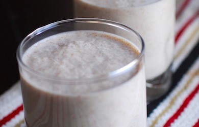 almond coconut ginger protein shake
