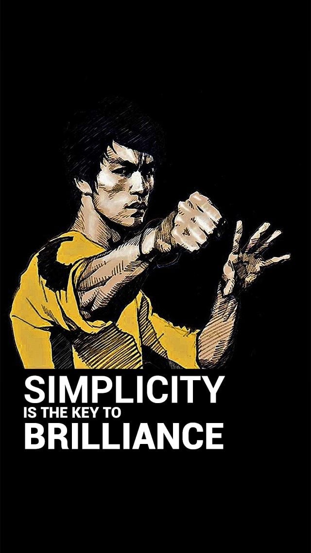 Simplicity Is The Key To Brilliance.