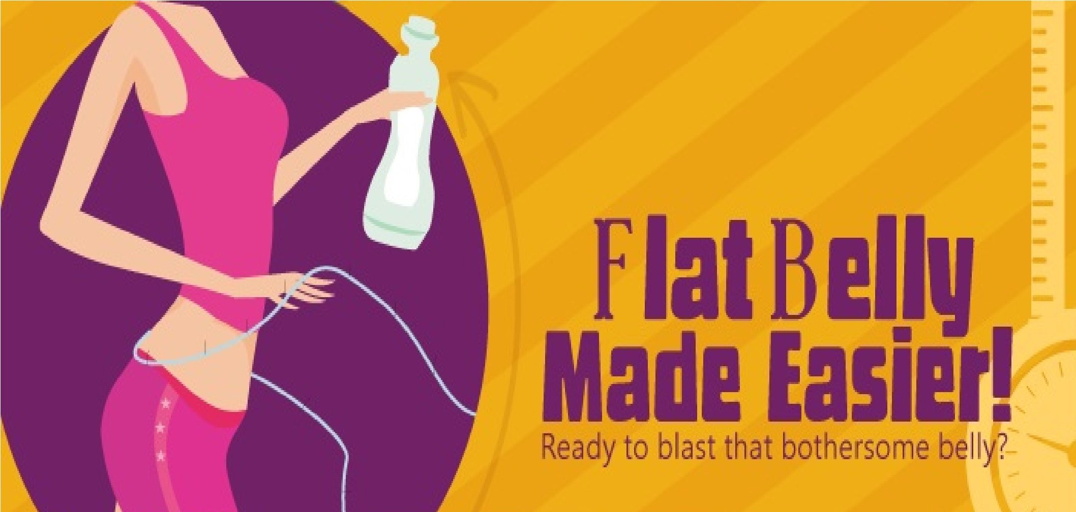 Infographic: How To Attain A Flat Belly