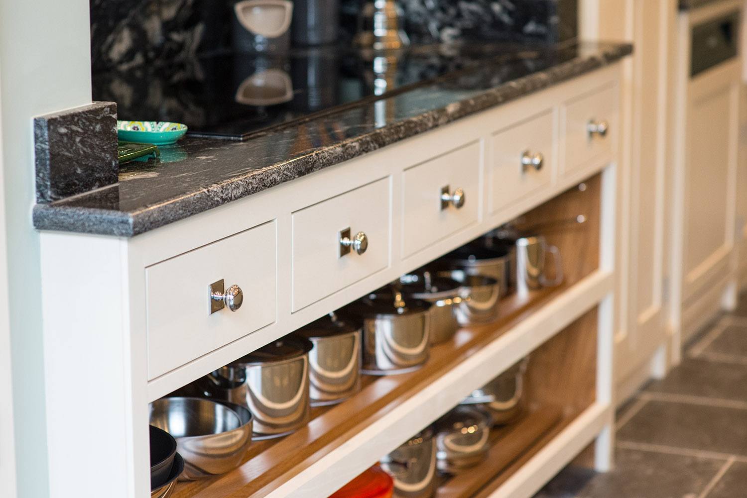 Naked Kitchens storage solutions