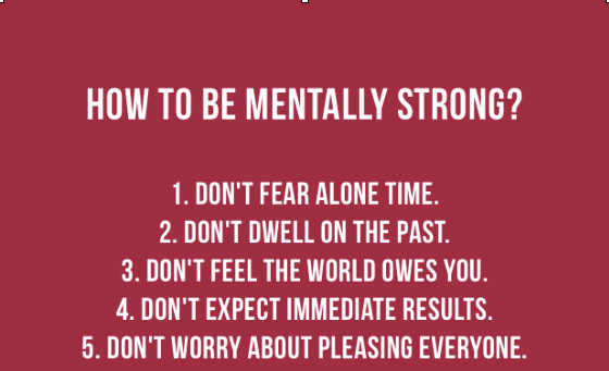 Being Mentally Strong Is Not About Armoring Yourself, But Building Your Internal Strength