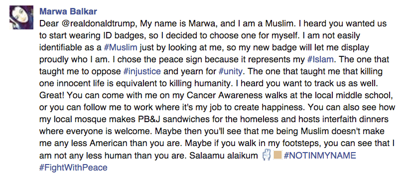 A Girl Claims She Is A Muslim, But It Doesn’t Make Her Any Less American