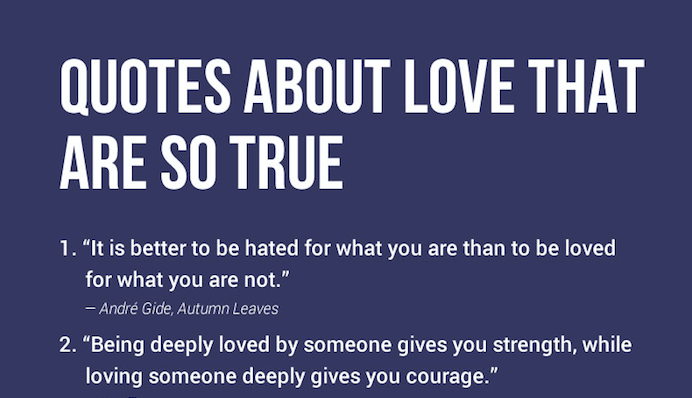 Inspirational Quotes About Love That You Should Read At Least Once In Your Life