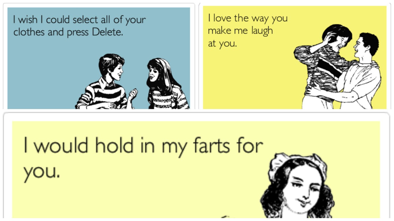 25 Cards For Couples Who Hate Conventional Romance
