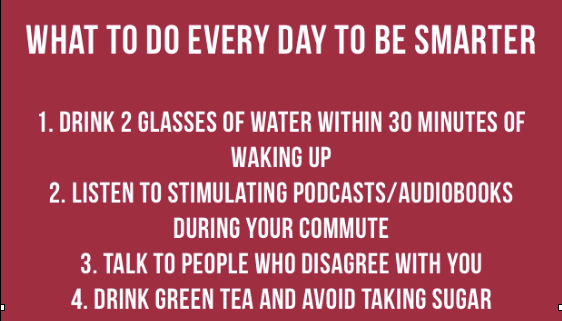Small Things You Can Do Every Day To Be Much Smarter