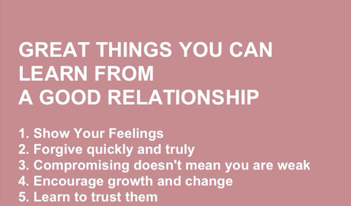 You Know You Are In A Good And Healthy Relationship.