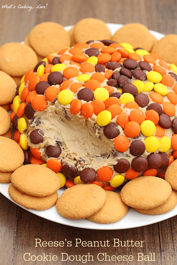 Reese's Peanut Butter Cookie Dough Cheese Ball2text