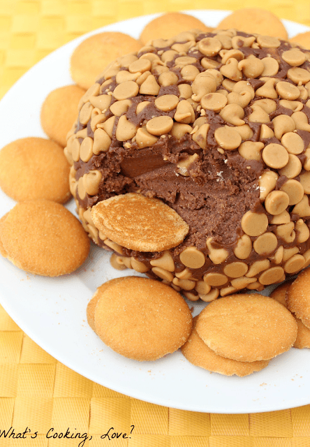 Chocolate Peanut Butter Cake Cheese Ball10