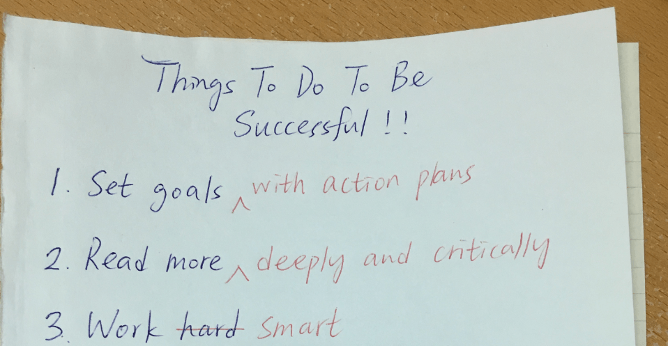 What To Do To Be Really Successful
