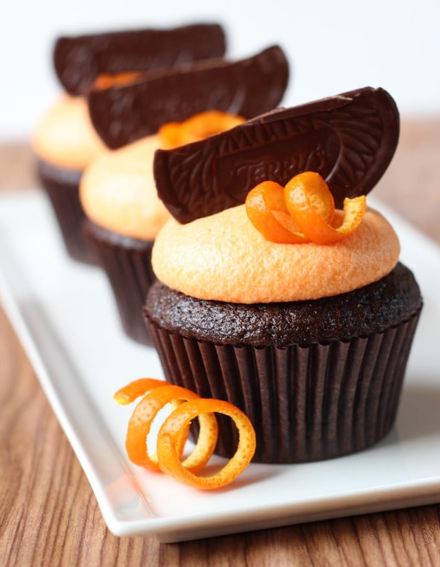 chocolate orange cupcakes