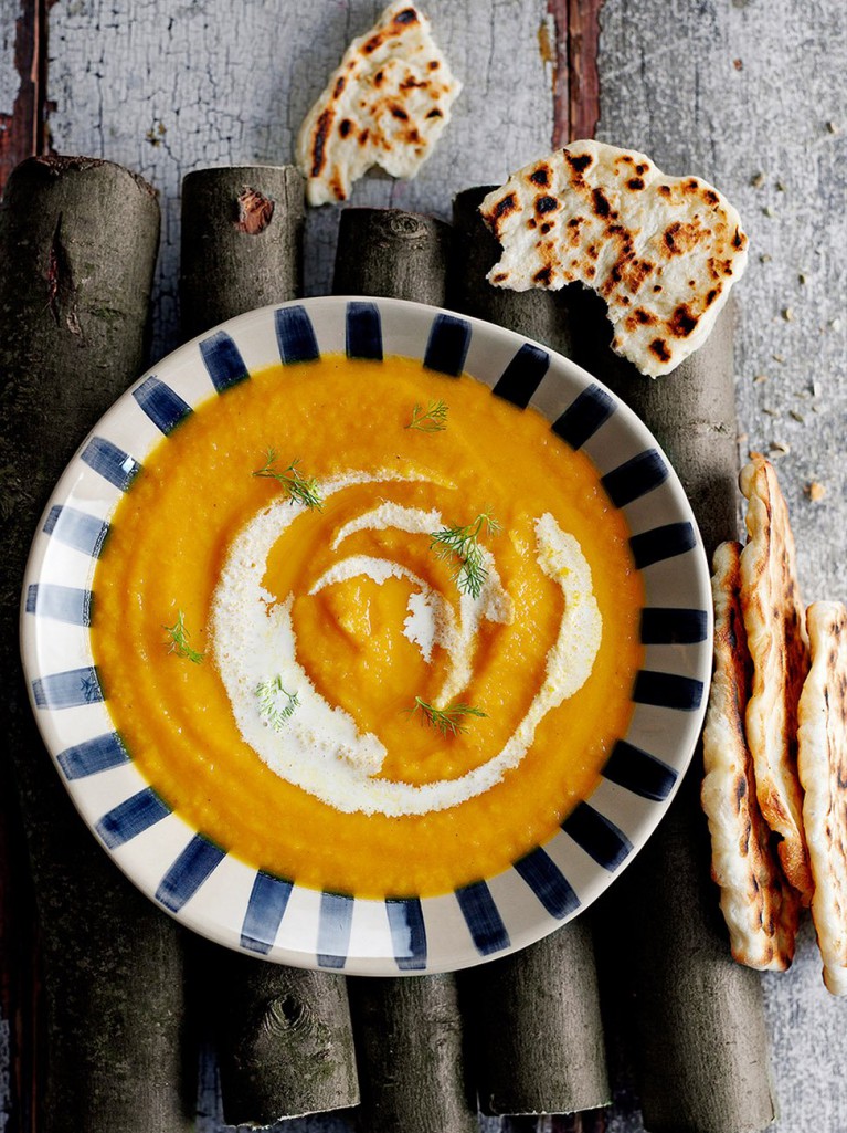 Roast Carrot And Fennel Soup