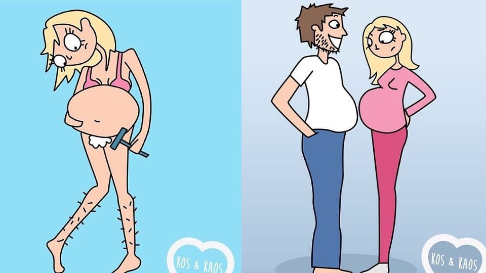24 Comics That Nail The Everyday Pregnancy Struggles