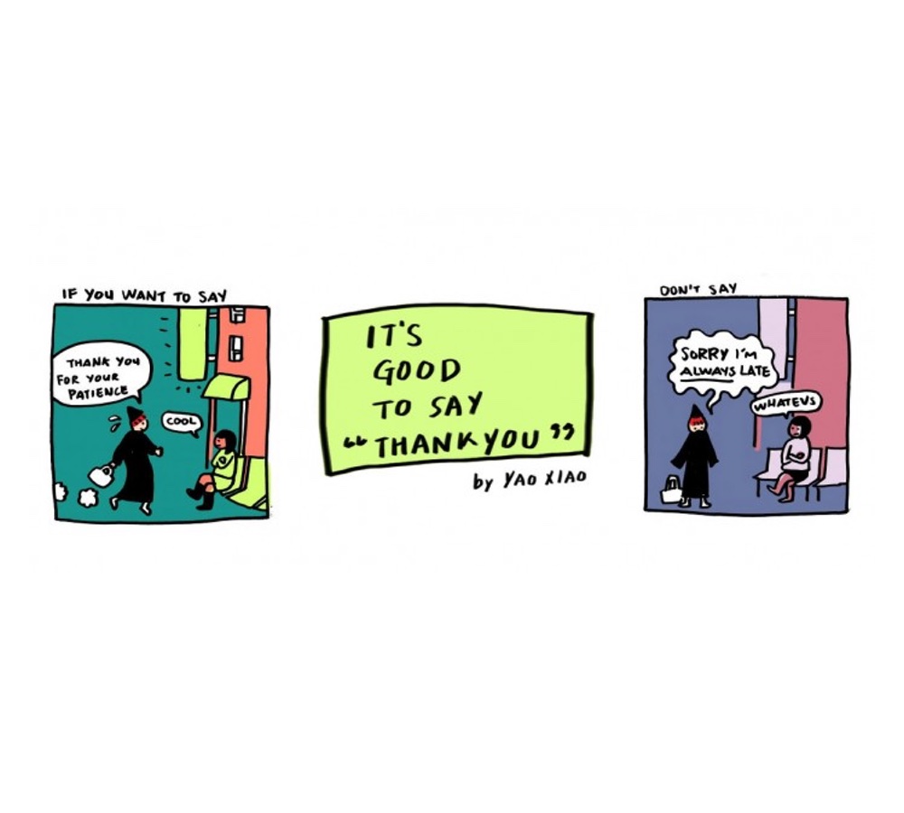 This Comic Explains Why You Should Say Thank You Instead Of Sorry.